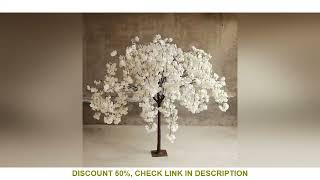 Artificial Flower Cherry Blossom Wishing Tree Christmas Decor Wedding Table Centerpiece Hotel Store