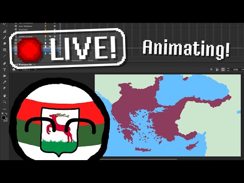 🔴 LIVE | Animating countryballs!