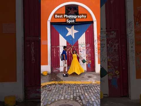 Vibing with vibrant colours of Old San Juan🇵🇷 #puertorico #caribbean