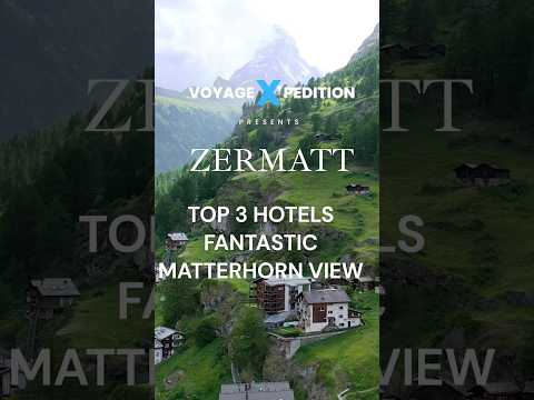 🇨🇭 Zermatt Best Matterhorn view #travel #europeanholiday #swissalps #zermatthotel#honeymoon #holiday