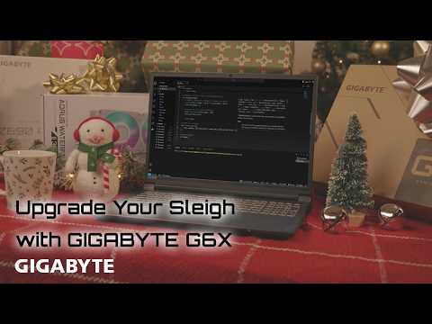 Upgrade Your Sleigh In This Holiday | GIGABYTE G6X