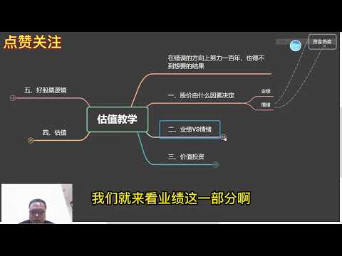 投资一直亏损是因为学习方向错了，决定股价根本因素：业绩和情绪