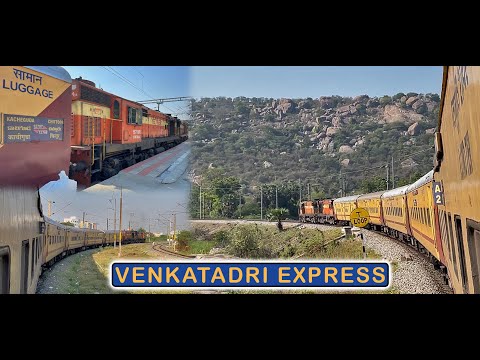 KACHEGUDA to CHITTOOR : Onboard 12797 VENKATADRI Express | Last Diesel Days