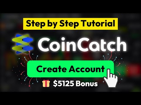 How to create an account on CoinCatch ✅ Sign up on CoinCatch Tutorial