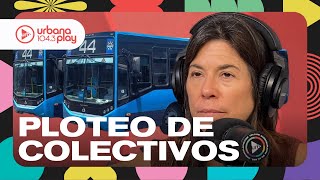 "Iban a ser azules por completo y se negoció por presión de la gente": ploteo de colectivos en CABA