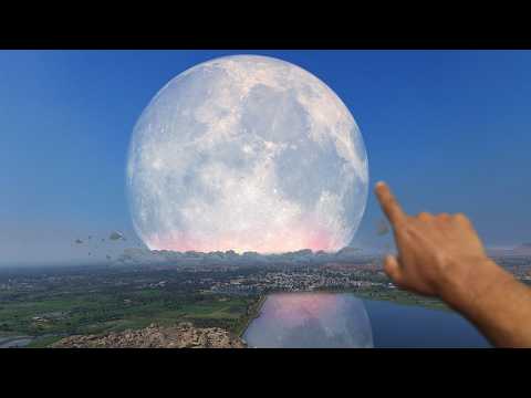 What if the Moon Crashed into the Earth?