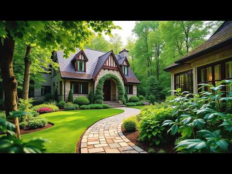 Nature's Embrace | The Art of Beautiful Homes Nestled Among Stunning Gardens