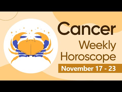 Cancer Weekly Horoscope: November 17 to 23, 2024