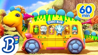 The Wheels on the Bus + More Badanamu Nursery Rhymes | Kids Dance Songs and Videos