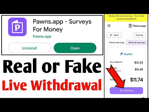 Pawns app real or fake | pawns app payment proof