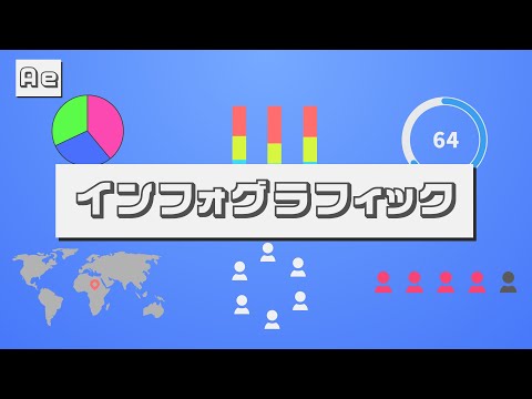 広告CMで使えるインフォグラフィックテクニック６選！【After Effectsチュートリアル】