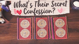 💘 What Is Their Secret Confession? Hidden Feelings? 🤐 | PICK A CARD