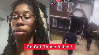 Woman Gets Jumped at NYE Party Allegedly Came Back and Stole Fathers Ashes