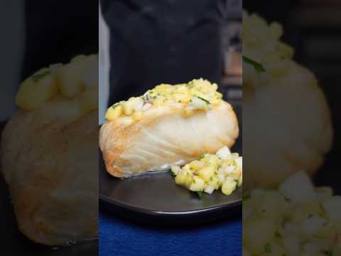 Chilean Sea Bass #fish #airfryer #youtubeshorts e