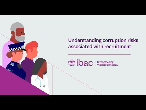 Understanding corruption risks associated with recruitment