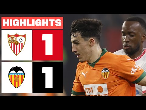 SEVILLA FC 1 - 1 VALENCIA CF I HIGHLIGHTS LALIGA EA SPORTS