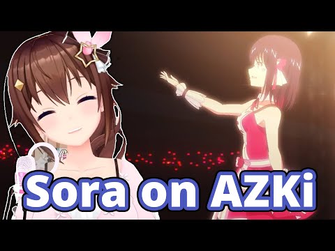 Sora's relationship with AZKi after she moves to hololive【ENG SUB】