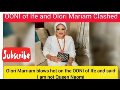 Olori Mariam Blows Hot on the OONI of Ife