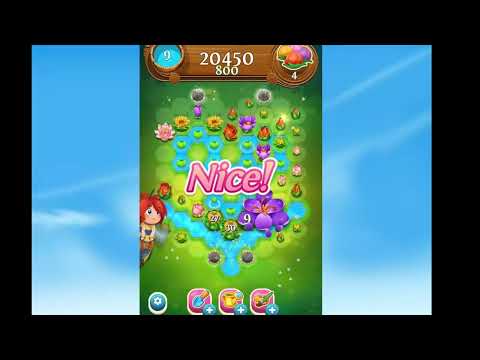 Blossom Blast Saga level 1852  no boosters