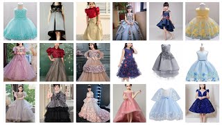 Baby girl frock designs for wedding|| Party Wear dress for baby girl 2024|| Baby girl birthday dress