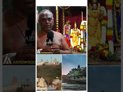 கடலுக்கு அடியில் மூழ்கியிருந்த திருநீர்மலை பெருமாள் : Thiruneermalai Temple History | #shorts