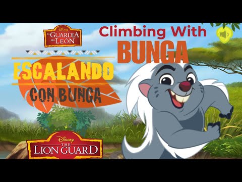 The Lion Guard: Climbing with Bunga | La guardia del león: Escalando con Bunga | Disney Junior