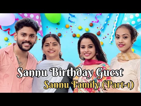 Sannu Birthday ಗೆ Sannu Family Munnu ಮನೆಗೆ..🥳🎉 @SannuMunnu  #cutepair  #birthday #cute #family