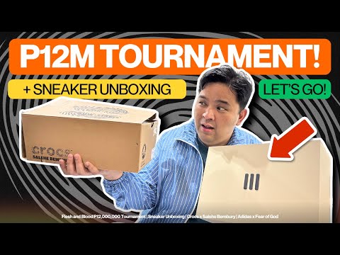 I'm COMPETING for Php12,000,000 ($200,000 USD) in Los Angeles! (+Sneaker Unboxing)