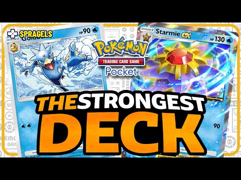 SUPER AGGRO Stamrie EX Golduck Deck | Pokemon TCG Pocket