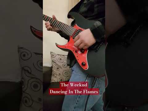 The Weeknd - Dancing In The Flames #guitar #pop #shorts #theweeknd