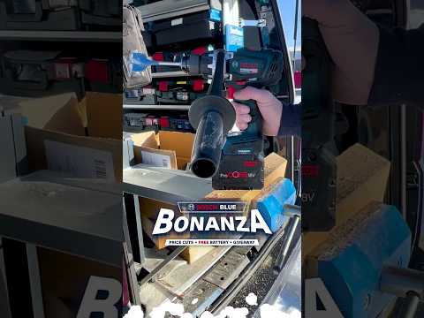 Tool in action: Bosch GSB 18V-150 C 🔵💥 Available I'm our BOSCH BLUE BONANZA SALE! Link in comments.