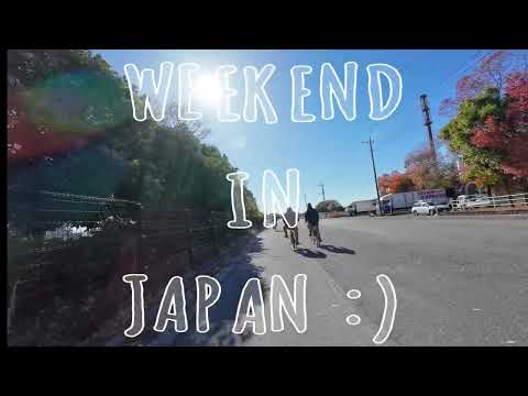 Cycling in Japan / Street scene at noon - Christmas is coming - Journeys in Japan #27