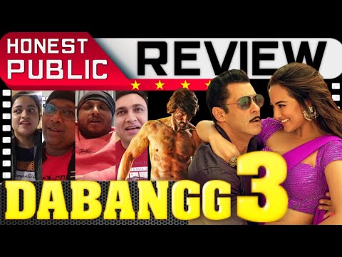 DABANGG 3 (2019) Public Review Hindi Movie | Salman Khan, Sonakshi Sinha, Prabhu Deva, Kiccha Sudeep