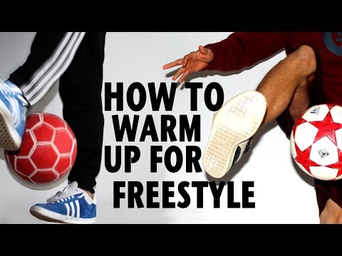 How To Warm Up For Freestyle | Freestyle Football Training | Palle