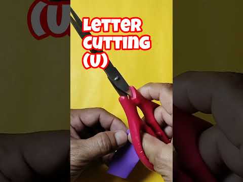 letter cutting (U)