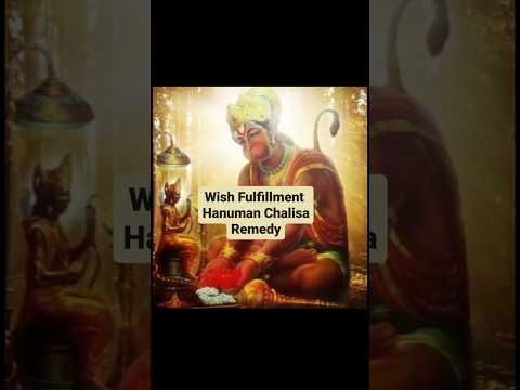 Wish Fullfilment Hanuman Chalisa Remedy #hanuman #shortvideos #shorts #wish #remedies #tarot