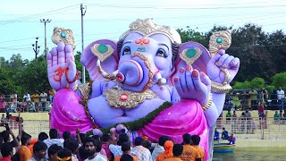 Kurnool Big Ganesh Nimajjanam 2024 | Ganpati visarjan 2024 | Ganesh immersion 2024 In River