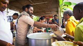 அரச்சலூர்,ஸ்ரீ நாகமலை குமரன் பழனி பாதயாத்திரைக் குழுவின் மாபெரும் அன்னதானத்தை துவக்கி வைத்த போது...