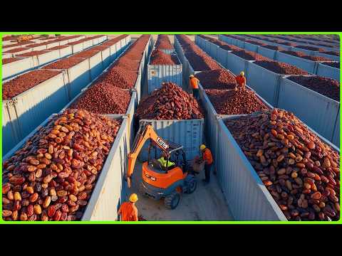 Dates Mega Factory: They Grow and Process Millions of Dates In Factory With Modern Technology