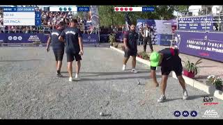 FRENCH PETANQUE CHAMPIONSHIP 2024 I MEN'S DOUBLES FELTAIN-HELFRICK vs LACROIX - DOERR