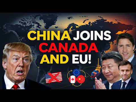 Trump in Panic Mode as Canada & EU Secure China Trade Deal — US Left Behind!