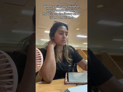 Very Mindful, Very Demure as a Medical Student in the Library #dayinmylife #medicaldegree #fyp #vlog