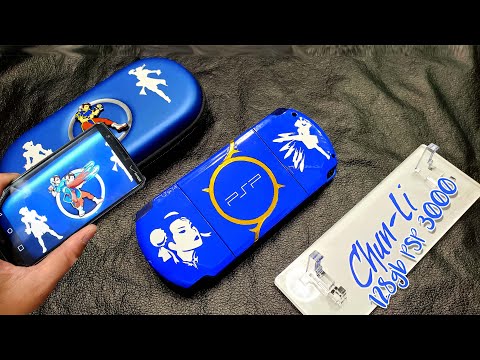 Chun Li 128gb Custom PSP 3000