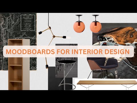 My Secret to Amazing Moodboards | How I make design boards for Interior Design