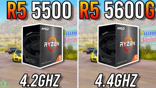 Ryzen 5 5500 vs Ryzen 5 5600G - RTX 3070