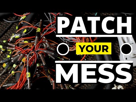 Your Studio is a MESS Without A Patchbay & Here's Why