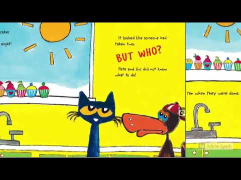 Pete the Cat and Missing Cupcakes | read aloud book