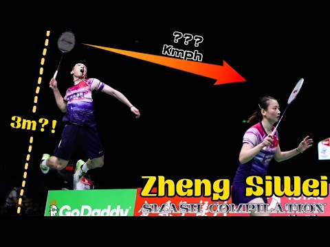 Zheng SiWei - The King of Badminton Mixed Doubles | Machine Gun Smash (HD)