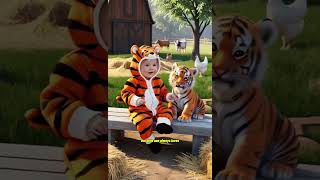 Baby Animal Fun #babyanimals #cuteanimals #animalfriends #kidsandanimals #loveanimals #shorts