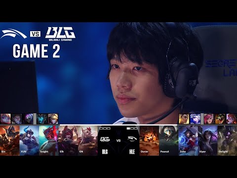 Hanwha Life Esports vs Bilibili Gaming, Game 2 | World Championship 2024 Quarterfinals | HLE vs BLG